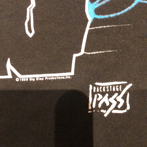 Vintage New Kids on the Block NKOTB Rare Backstage Pass Concert Tee, 1989 - Picture 5 of 9